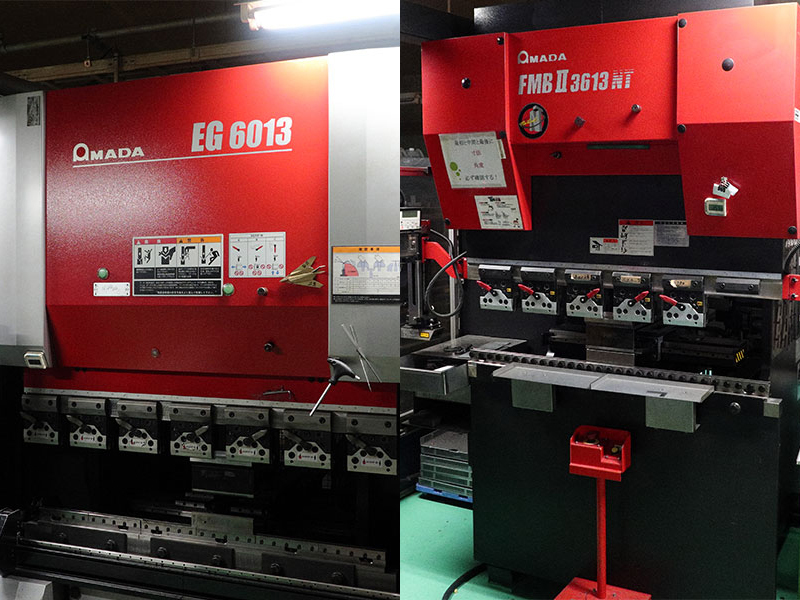 株式会社神村製作所の自慢の設備 -ベンディングマシン(AMADA RG)